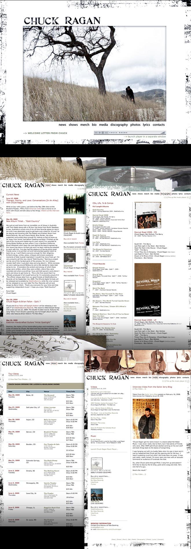 Chuck Ragan Website