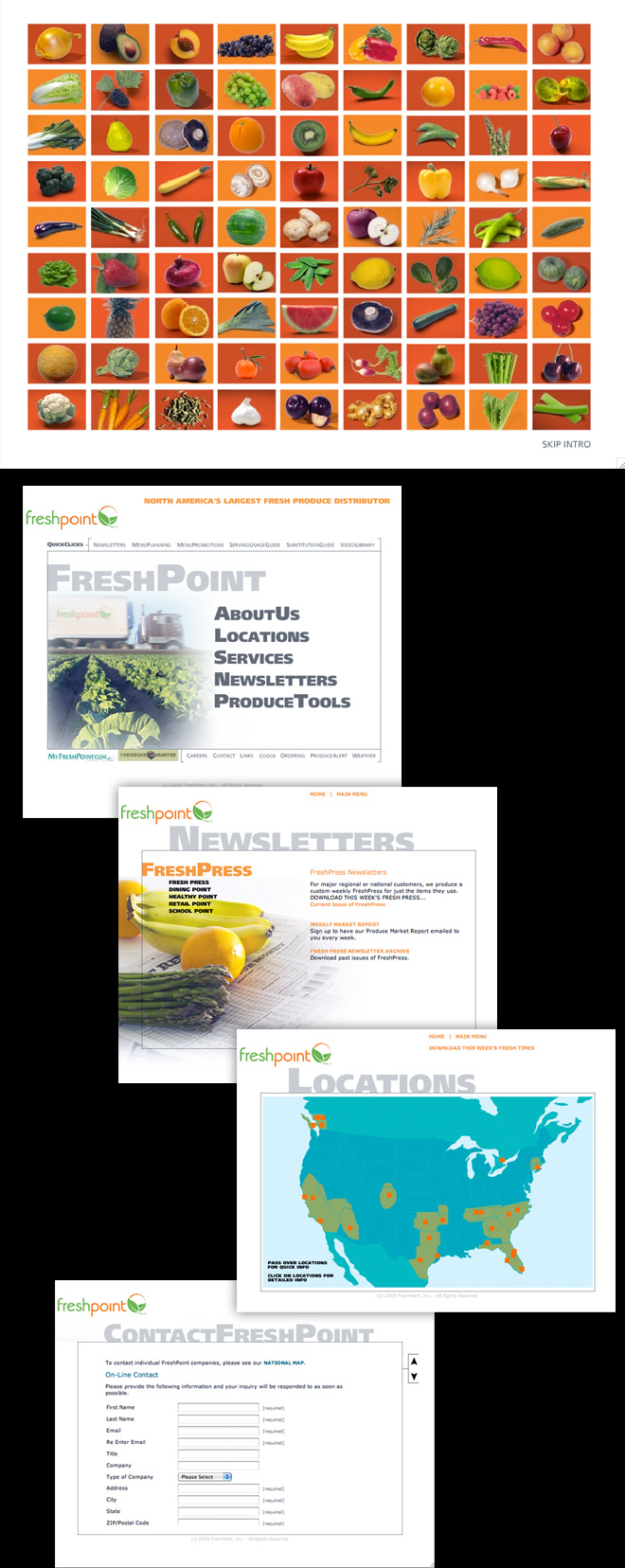 FreshPoint  Website