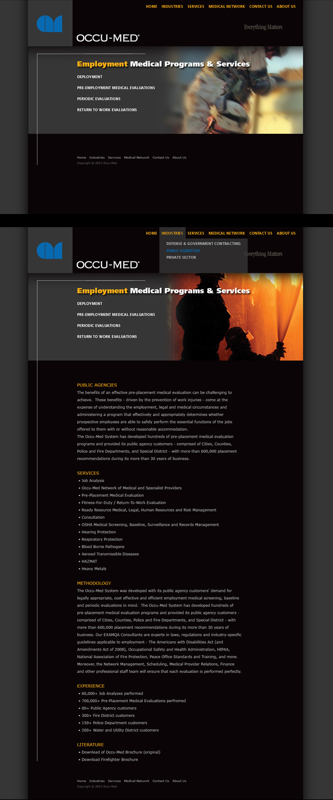 OccuMed Website