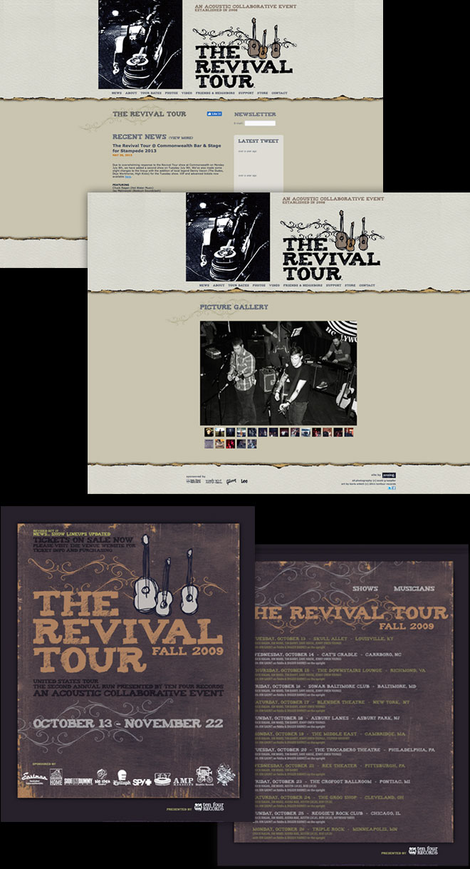 The Revival Tour Website