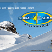 Sierra Summit Mountain Resort Website